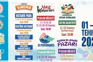Giresun’da Yaz Coşkusu Başlıyor